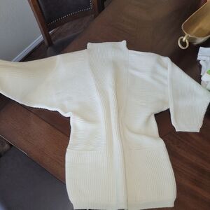 Cream sweater